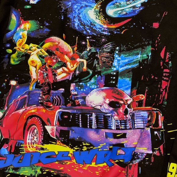 Juice Wrld x Vlone Cosmic Hoodie - Picture 2 of 9